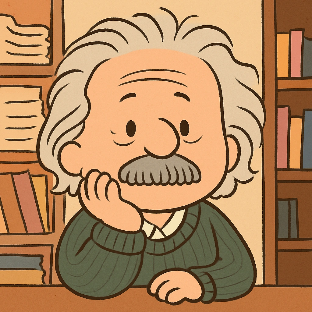 
    Turn this photo into a cute, hand-drawn cartoon inspired by the Peanuts world. This style featu