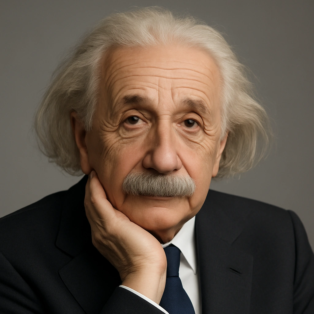 
      Redo this image as a professional studio headshot with clean, controlled lighting and neutral
